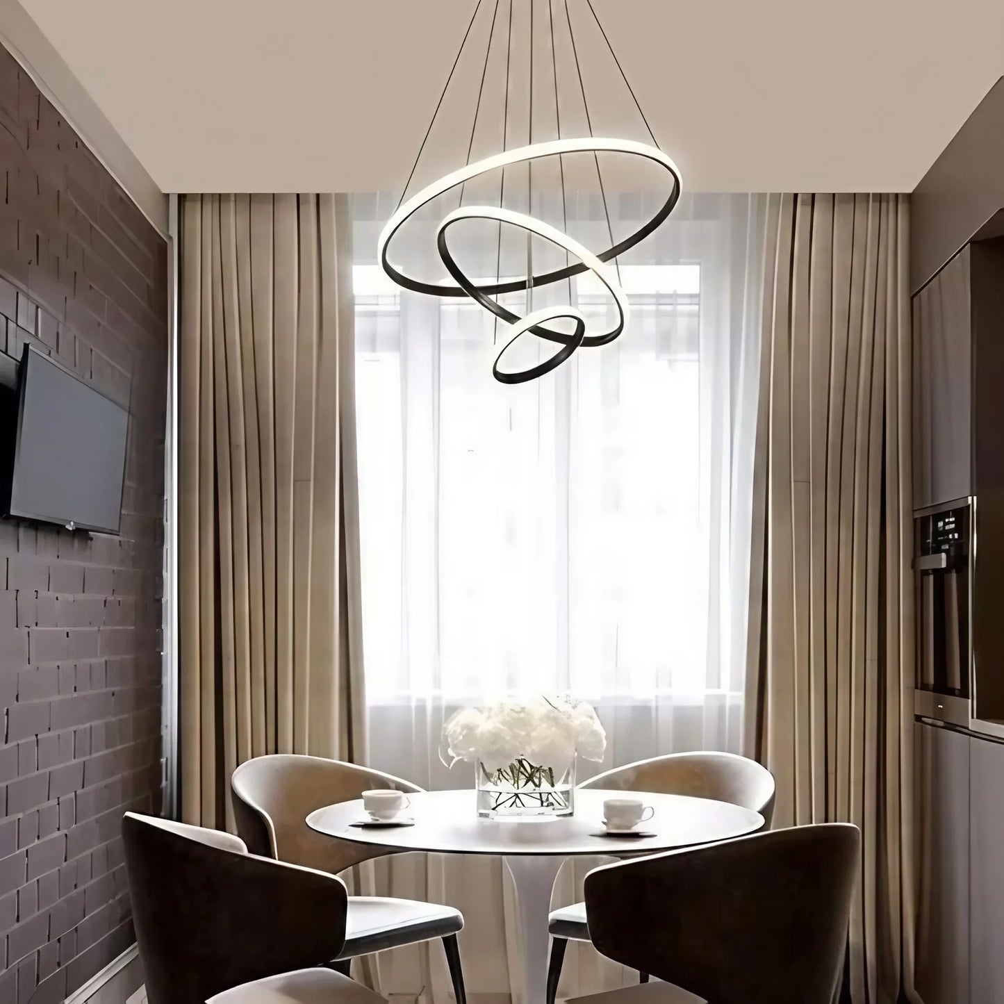 نجفة ستيل و بلاستيك، 60*60 سم