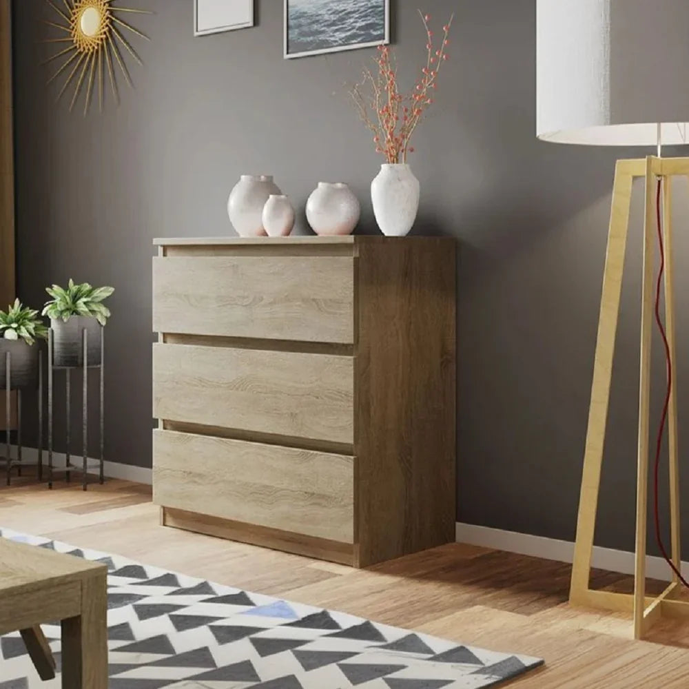 وحدة أدراج خشب ام دي اف، 60*40*60 سم