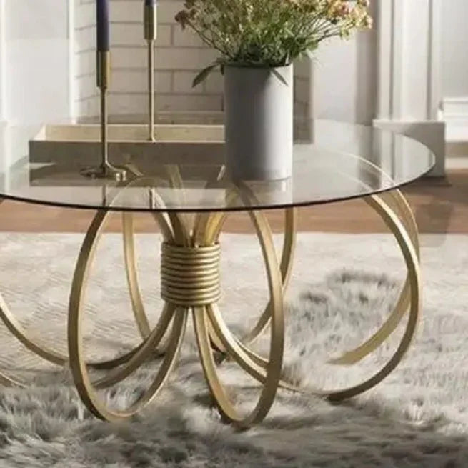 ترابيزة قهوة معدن، 80*45 سم