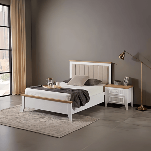 سرير خشبي بتصميم أنيق - MIG6 - Homix