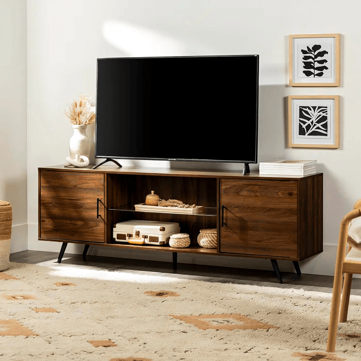 ترابيزة تليفزيون خشبي كلاسيكي - NAV110 - Homix