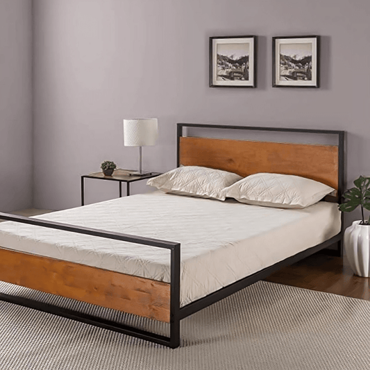 سرير من الخشب و المعدن فاخر - NAV85 - Homix