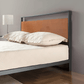 سرير من الخشب و المعدن فاخر - NAV85 - Homix