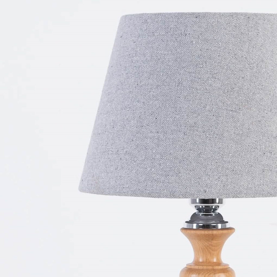 أباجورة خشب زان، 25*43 سم