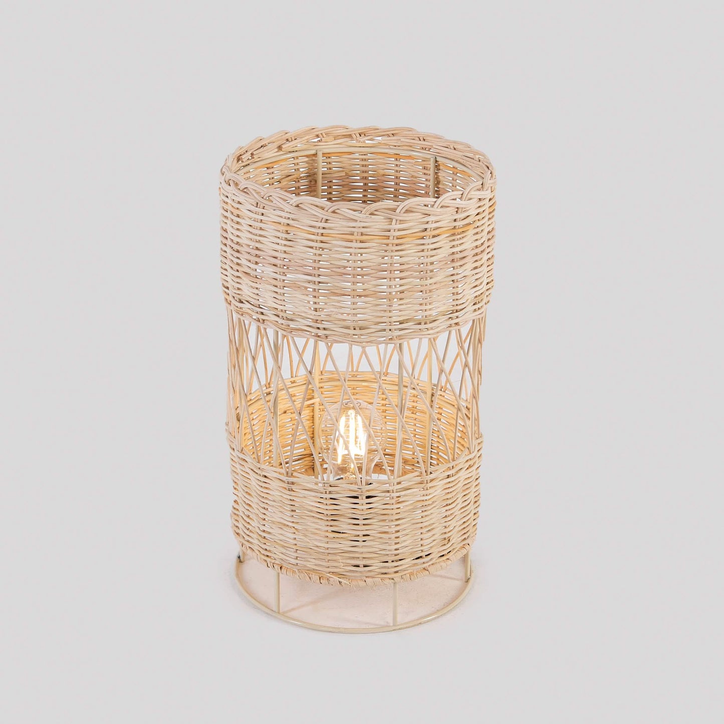 أباجورة أرضية خيزران، 25*35 سم