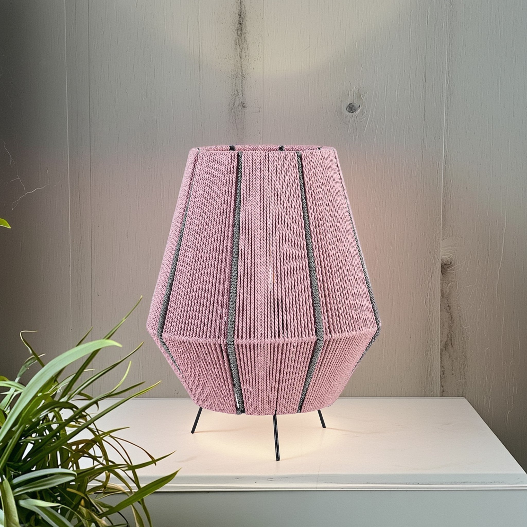 أباجورة مكرمية، 20*30 سم