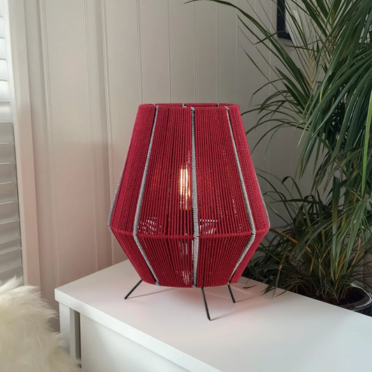 أباجورة مكرمية، 20*30 سم