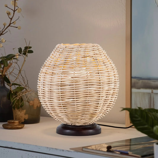 أباجورة خيزران، 15*25 سم