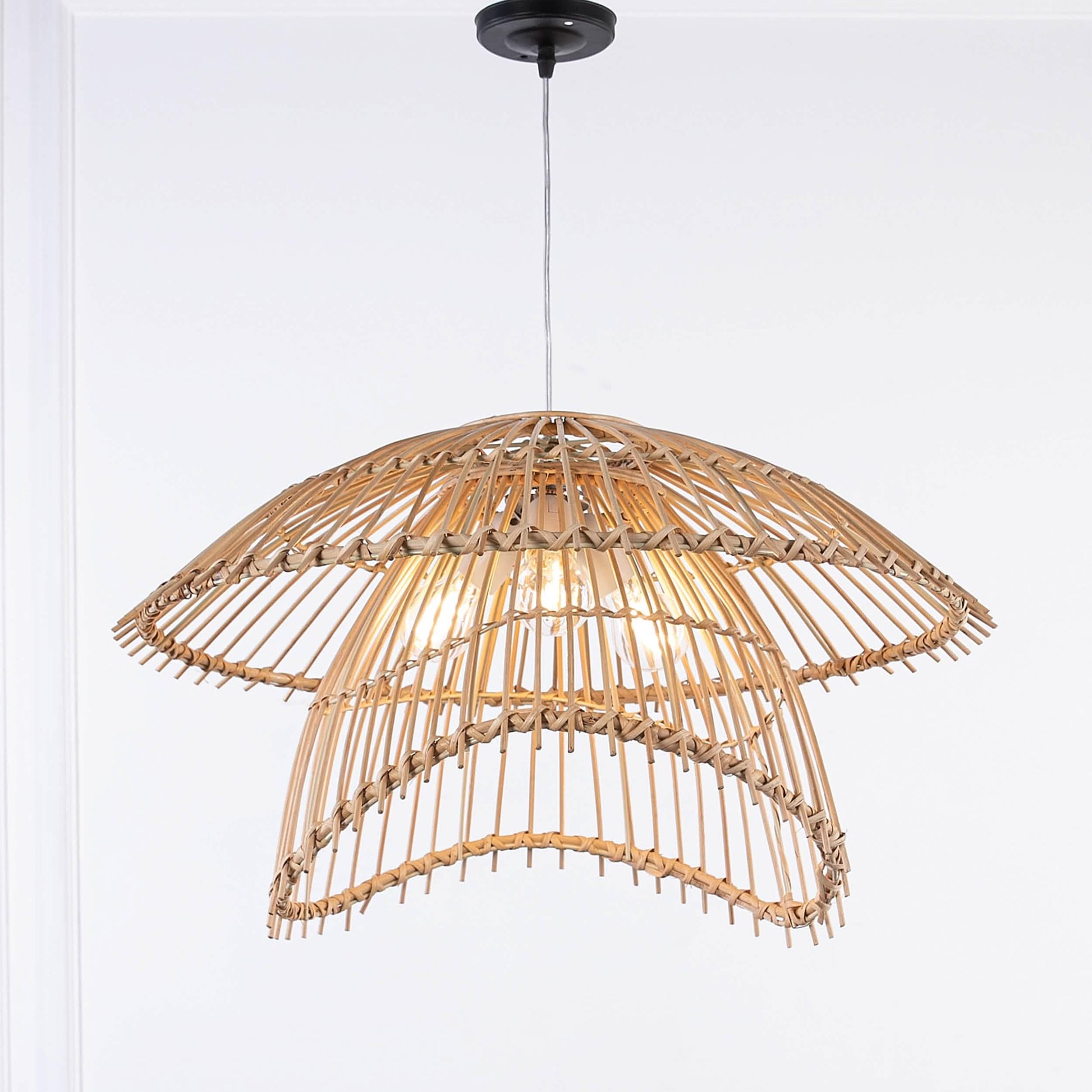 نجفة خيزران، 50*75 سم