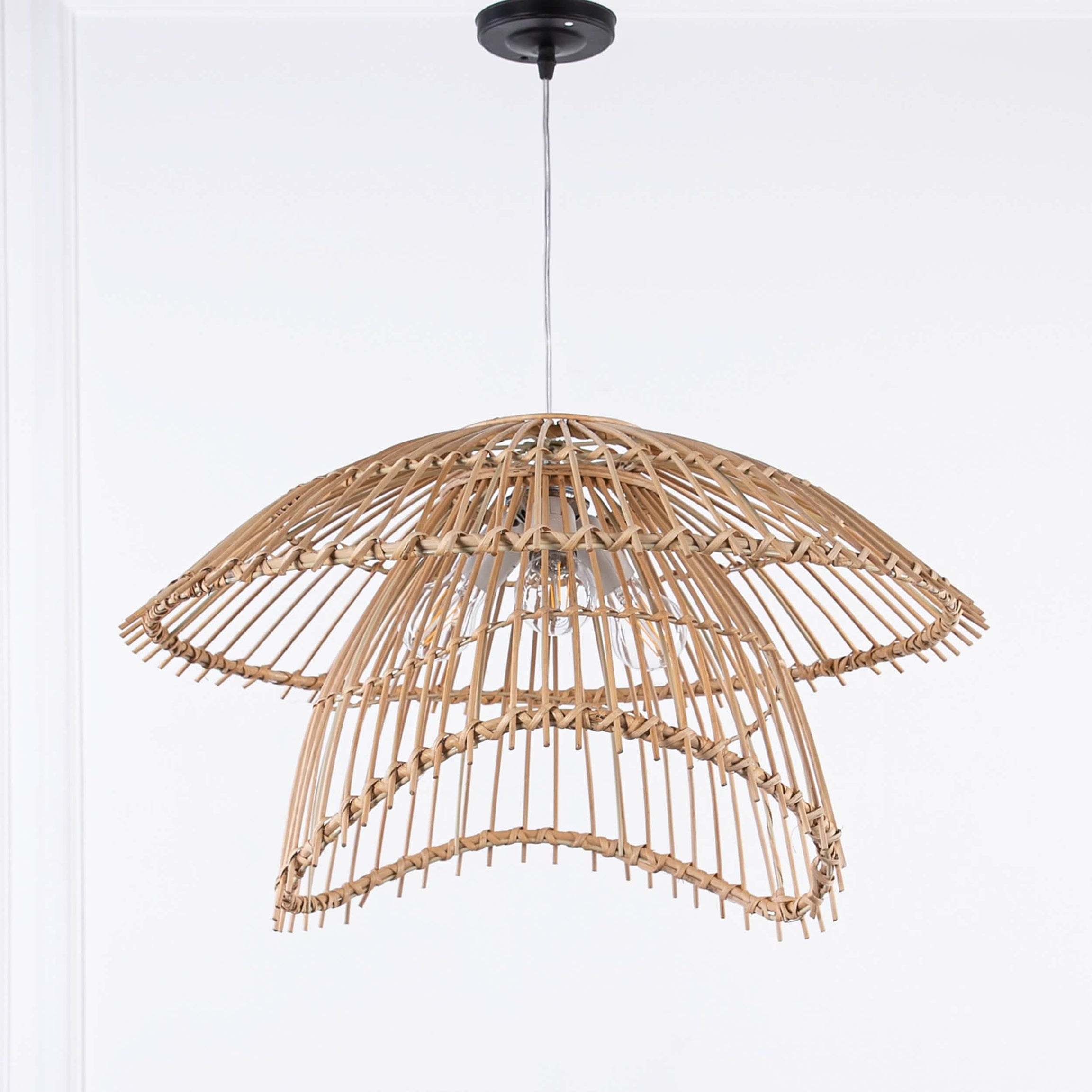 نجفة خيزران، 50*75 سم