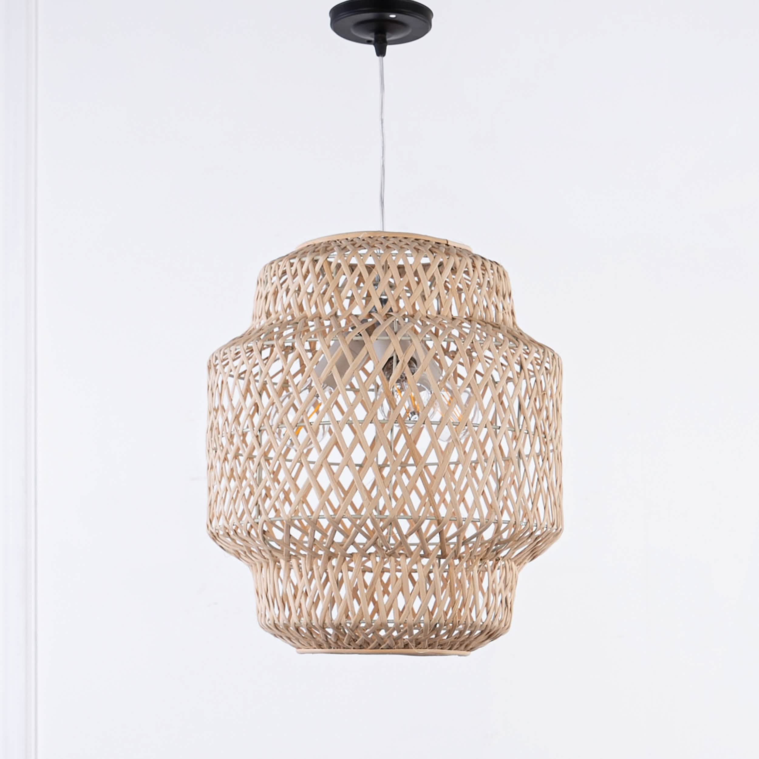 نجفة خيزران، 35*75 سم