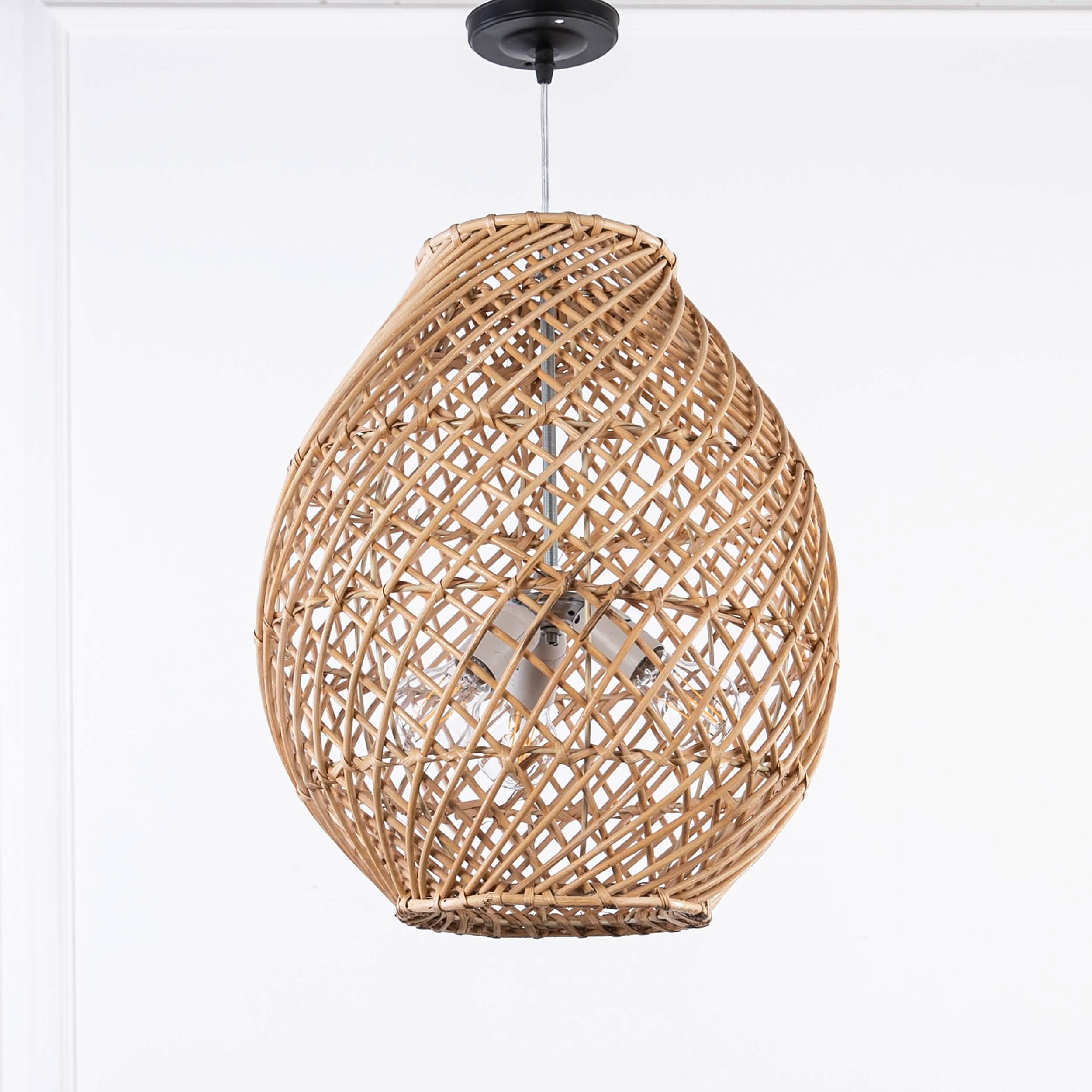 نجفة خيزران، 40*75 سم