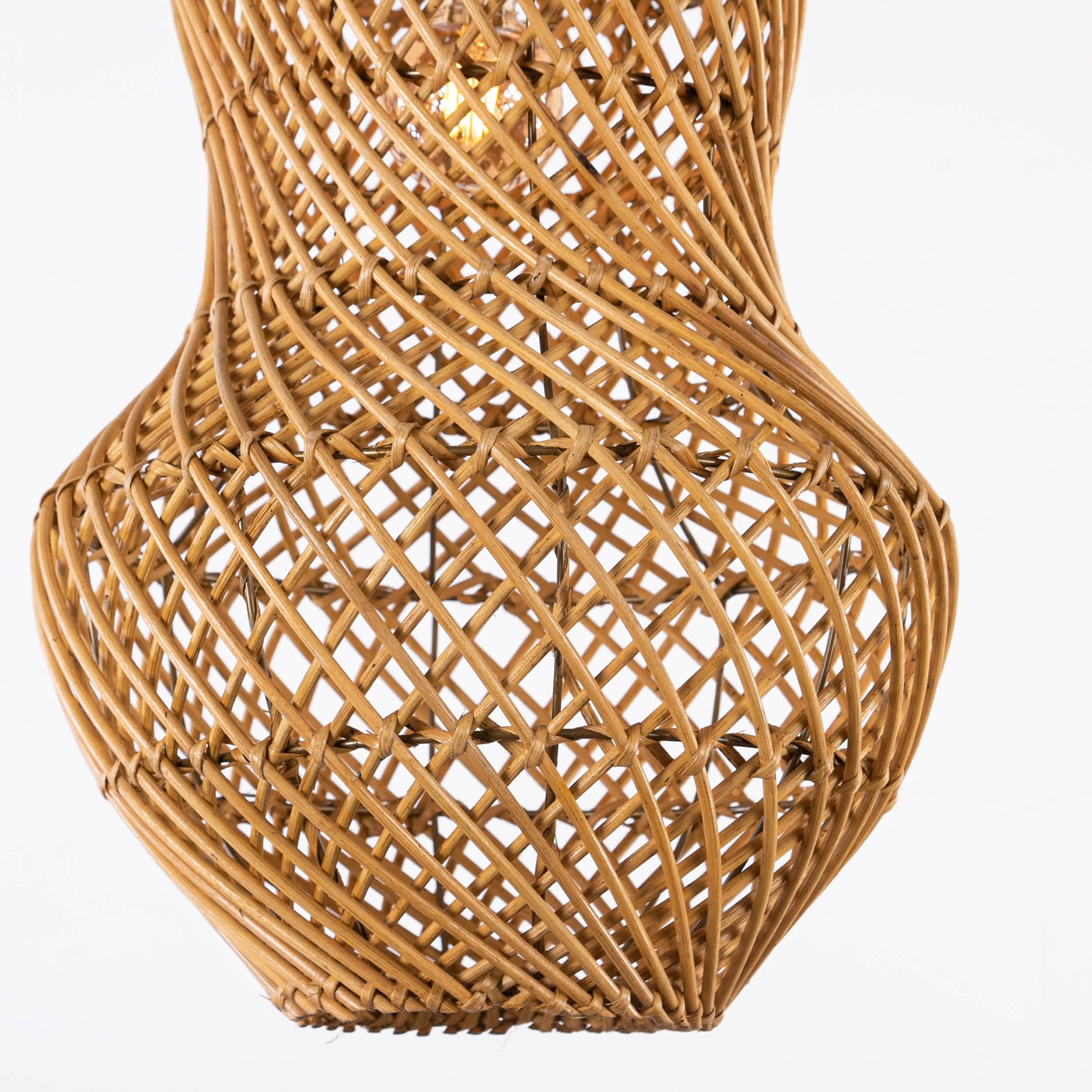 نجفة خيزران، 40*75 سم