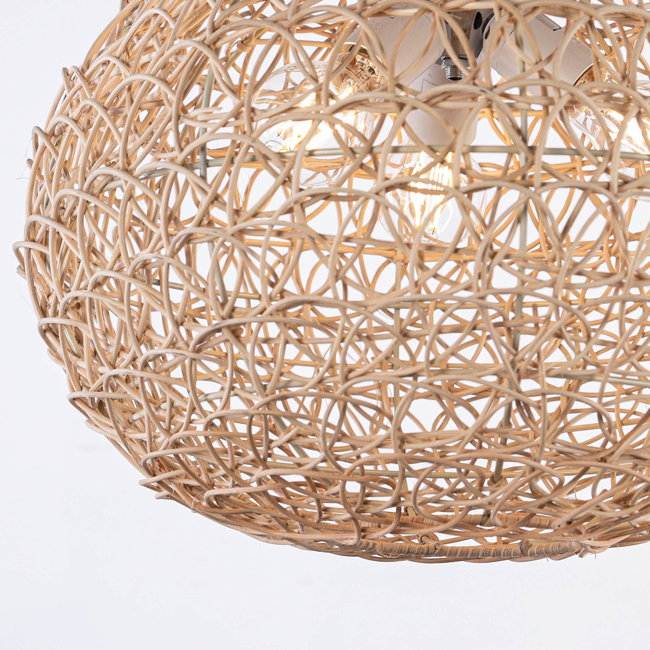 نجفة خيزران، 40*75 سم