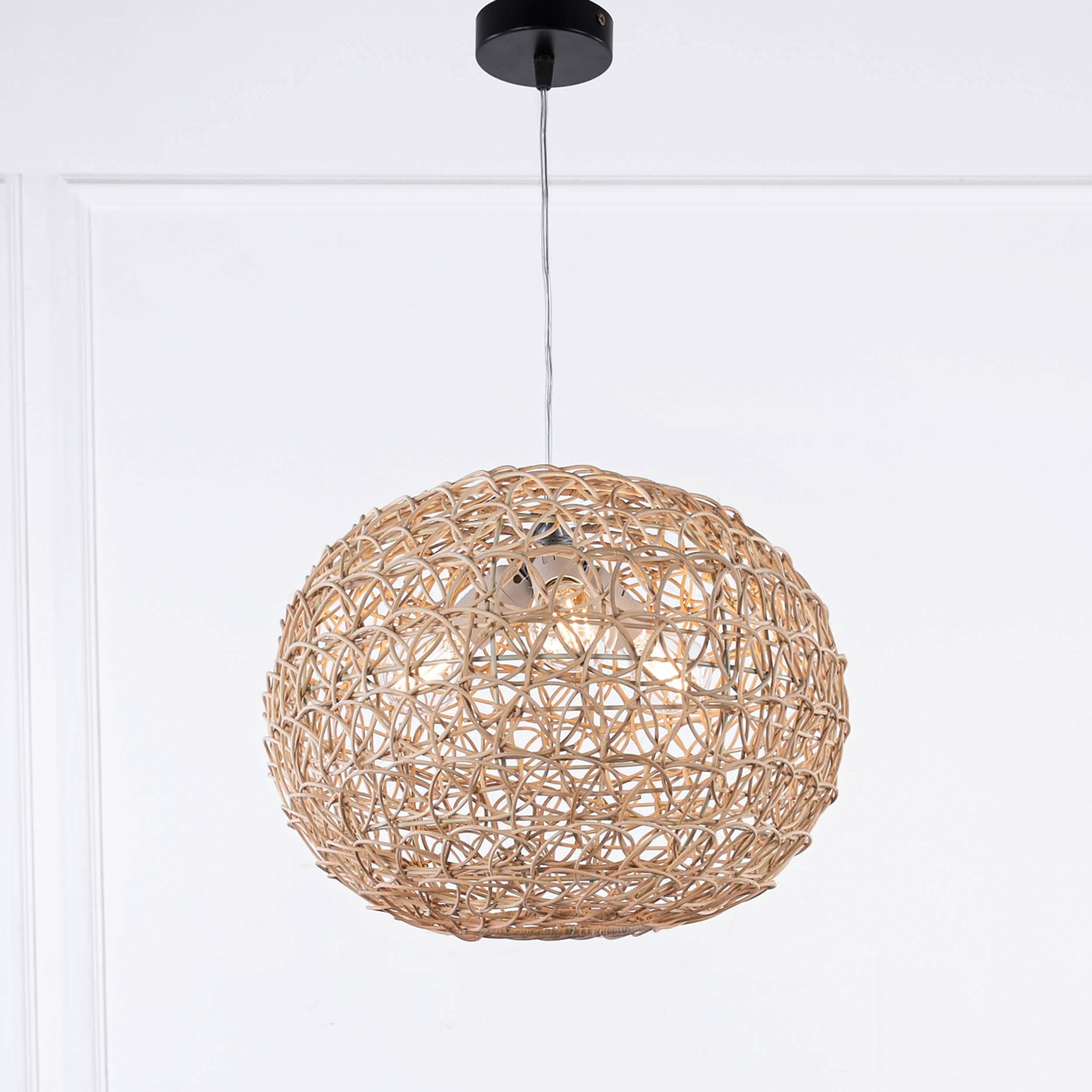 نجفة خيزران، 40*75 سم