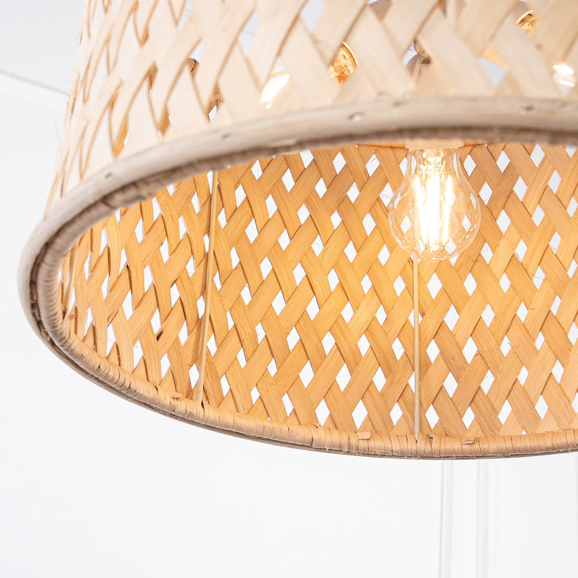 نجفة خيزران، 40*75 سم