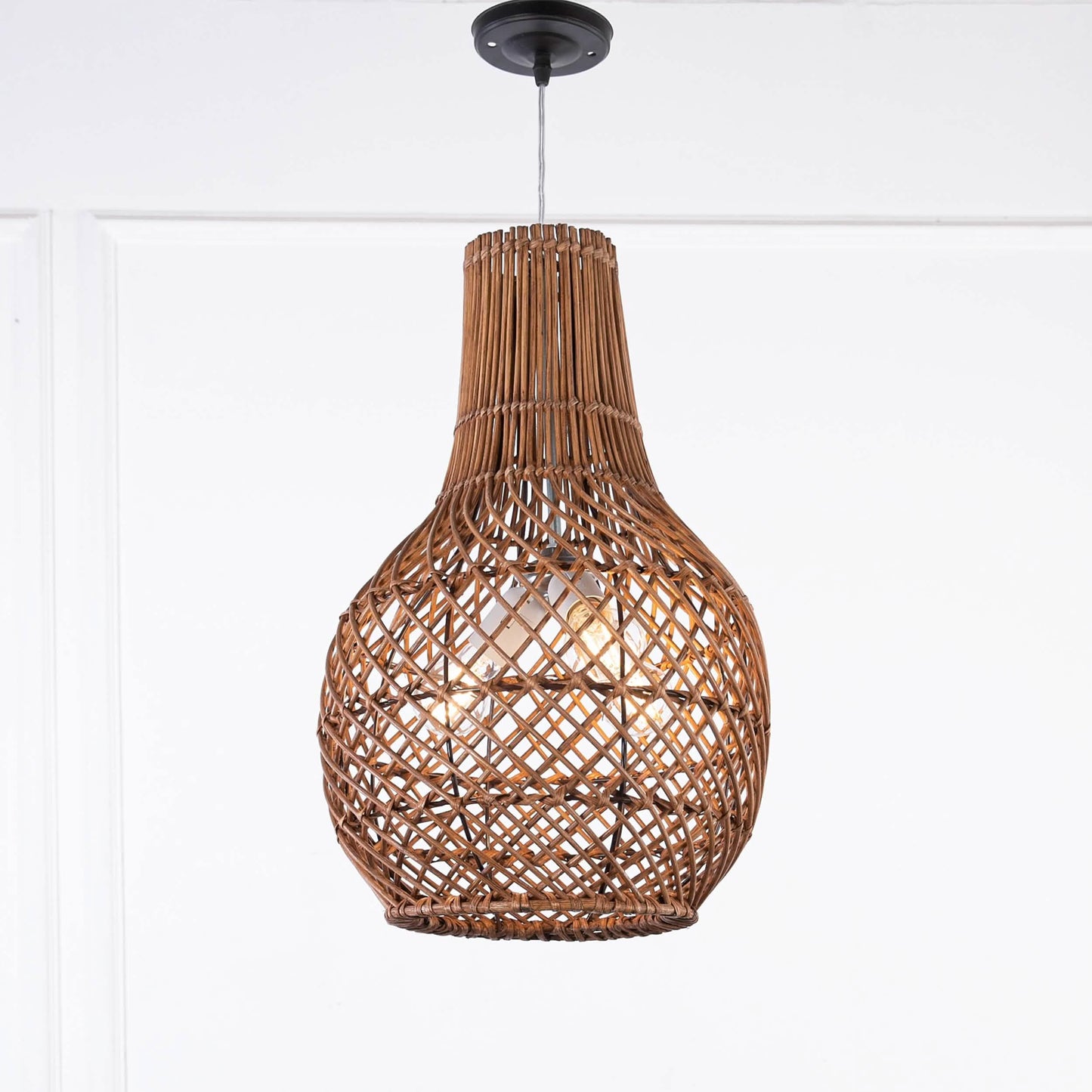 نجفة خيزران، 40*75 سم