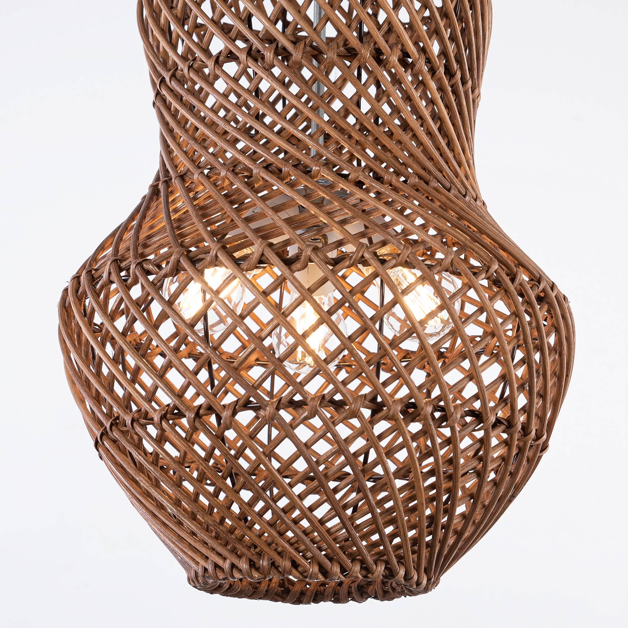 نجفة خيزران، 40*75 سم