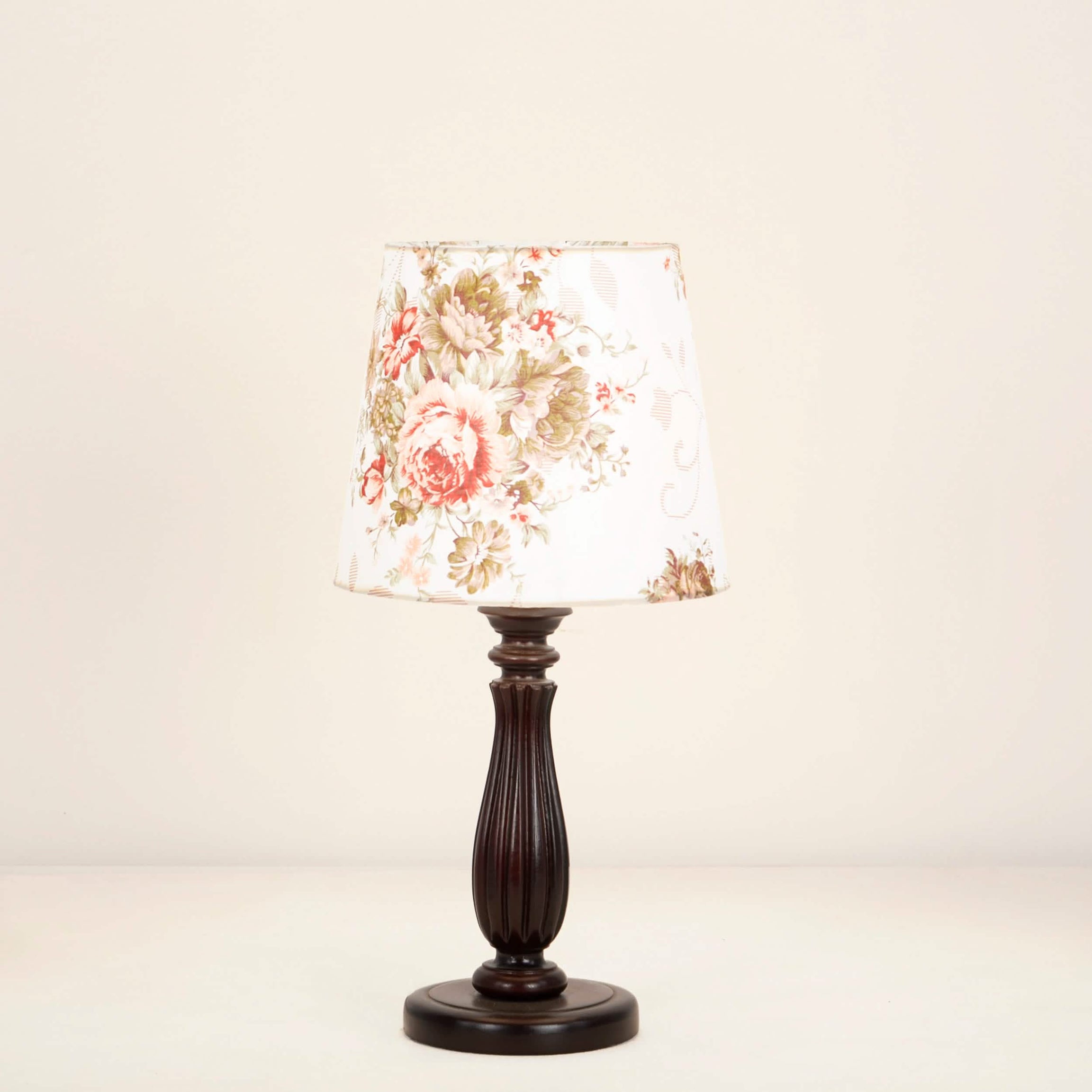 أباجورة خشب زان، 23*45 سم