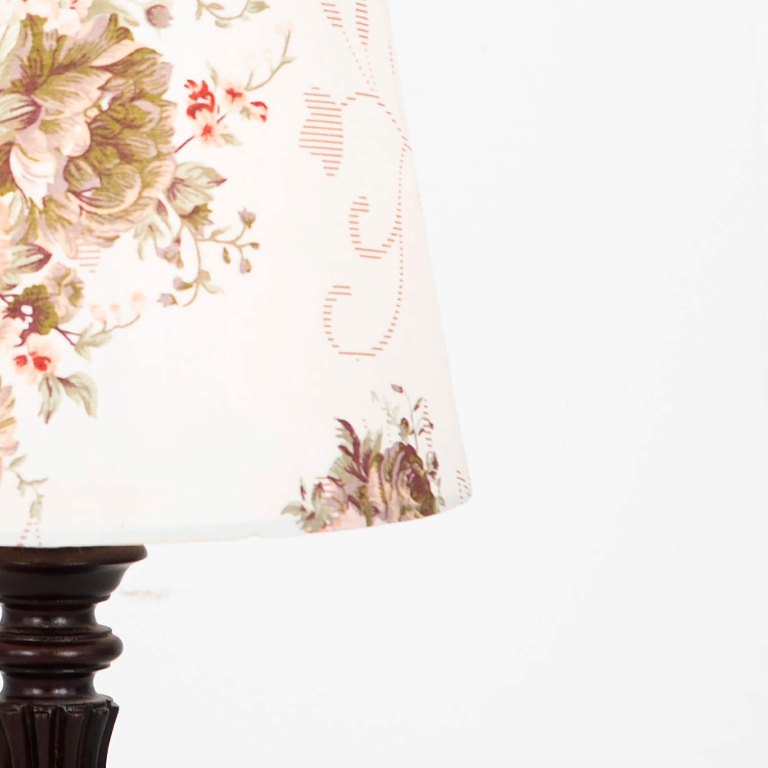 أباجورة خشب زان، 23*45 سم