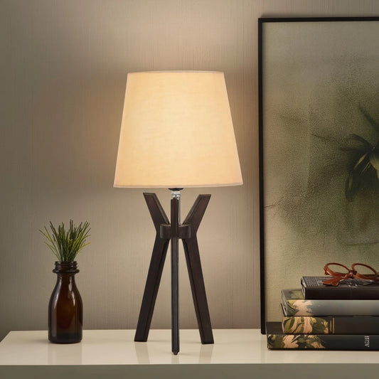 أباجورة خشب زان، 23*45 سم