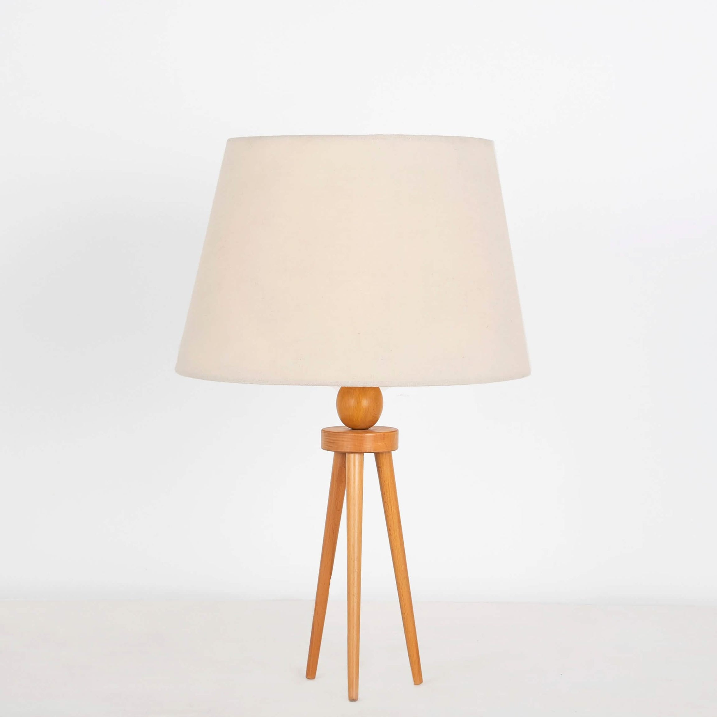 أباجورة خشب زان، 30*55 سم