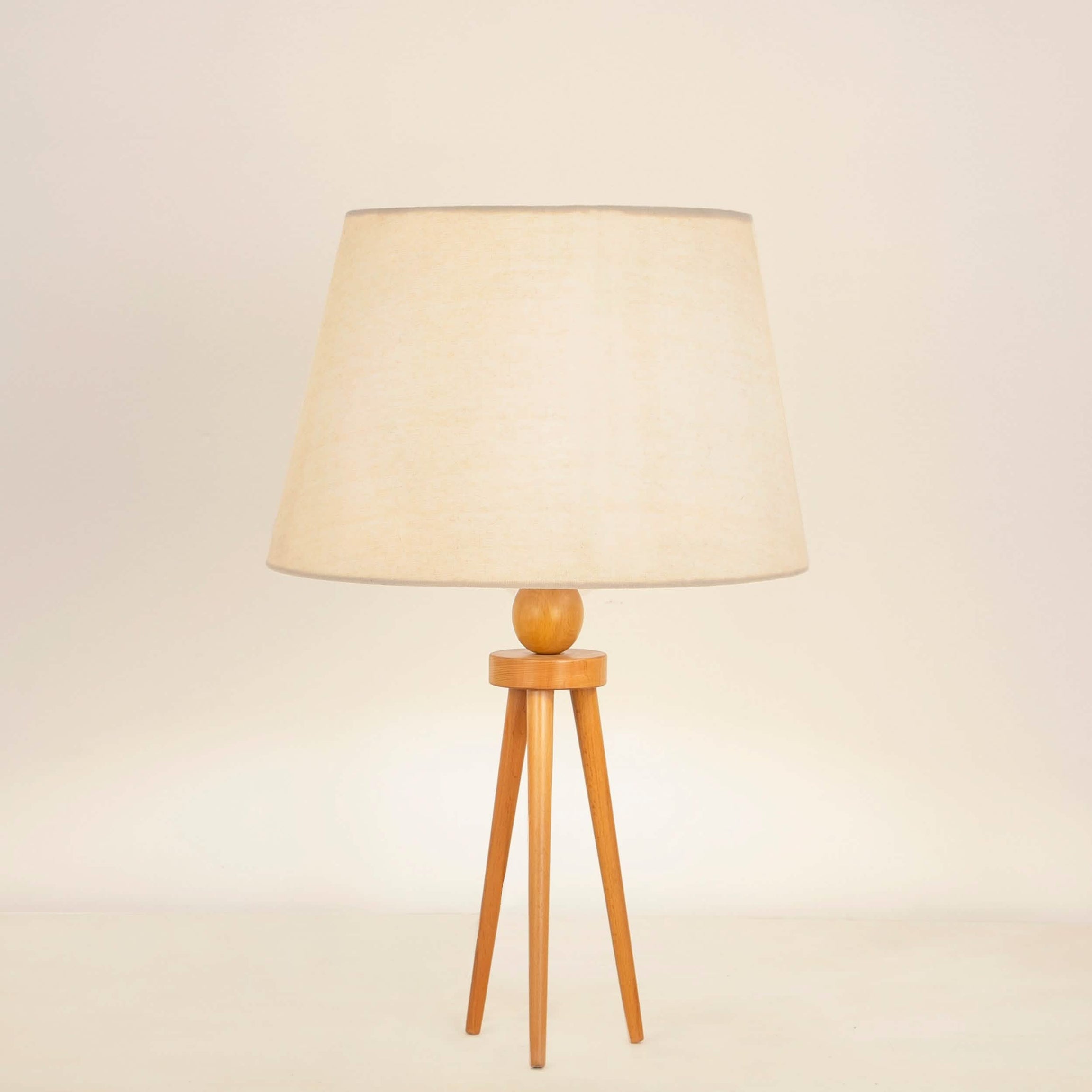 أباجورة خشب زان، 30*55 سم