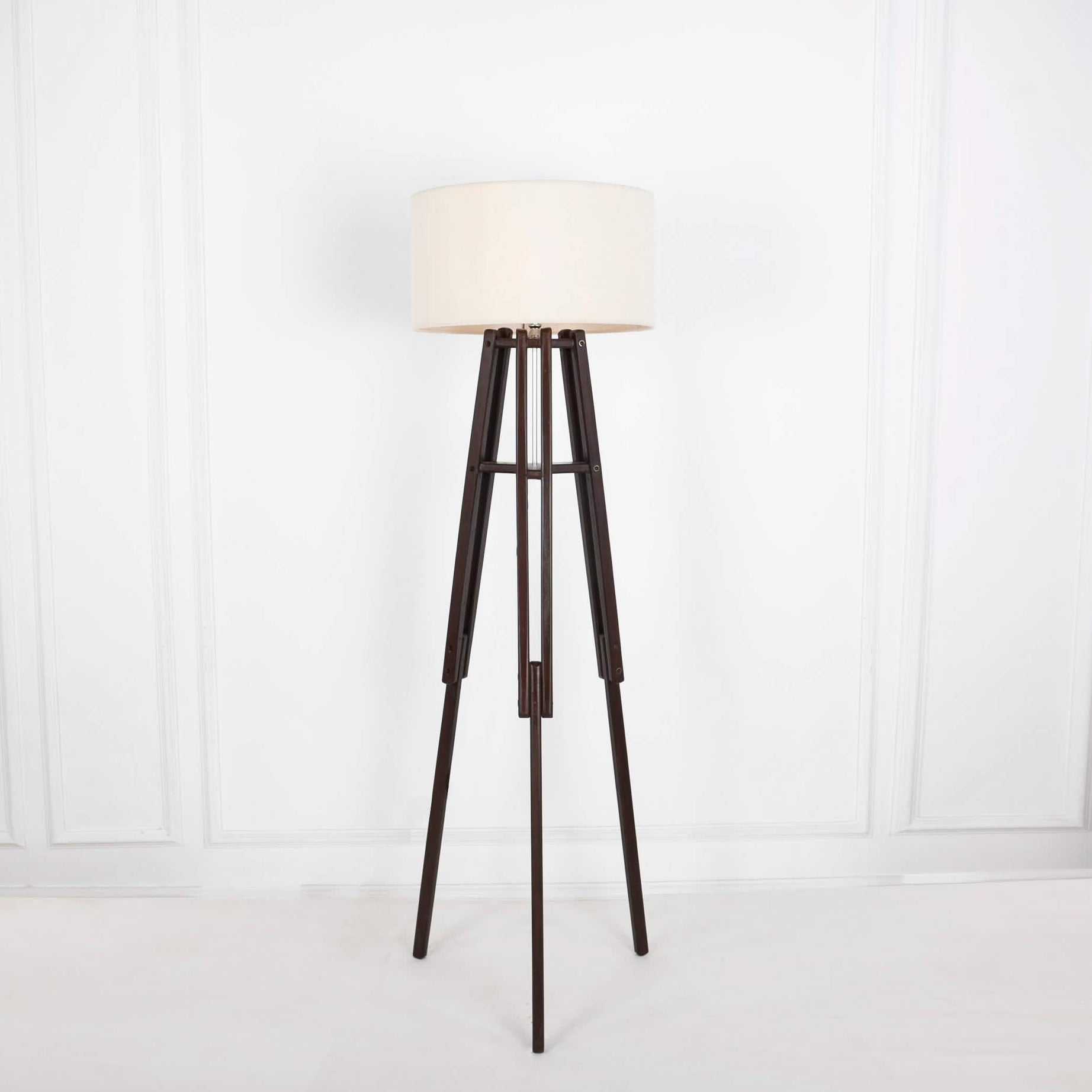 أباجورة أرضية خشب زان، 45*160 سم