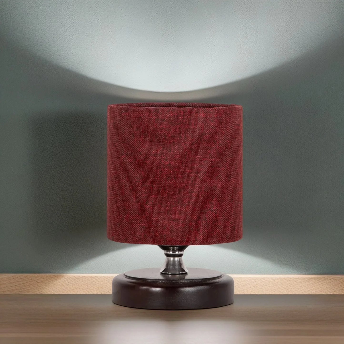 أباجورة خشب زان، 15*20 سم