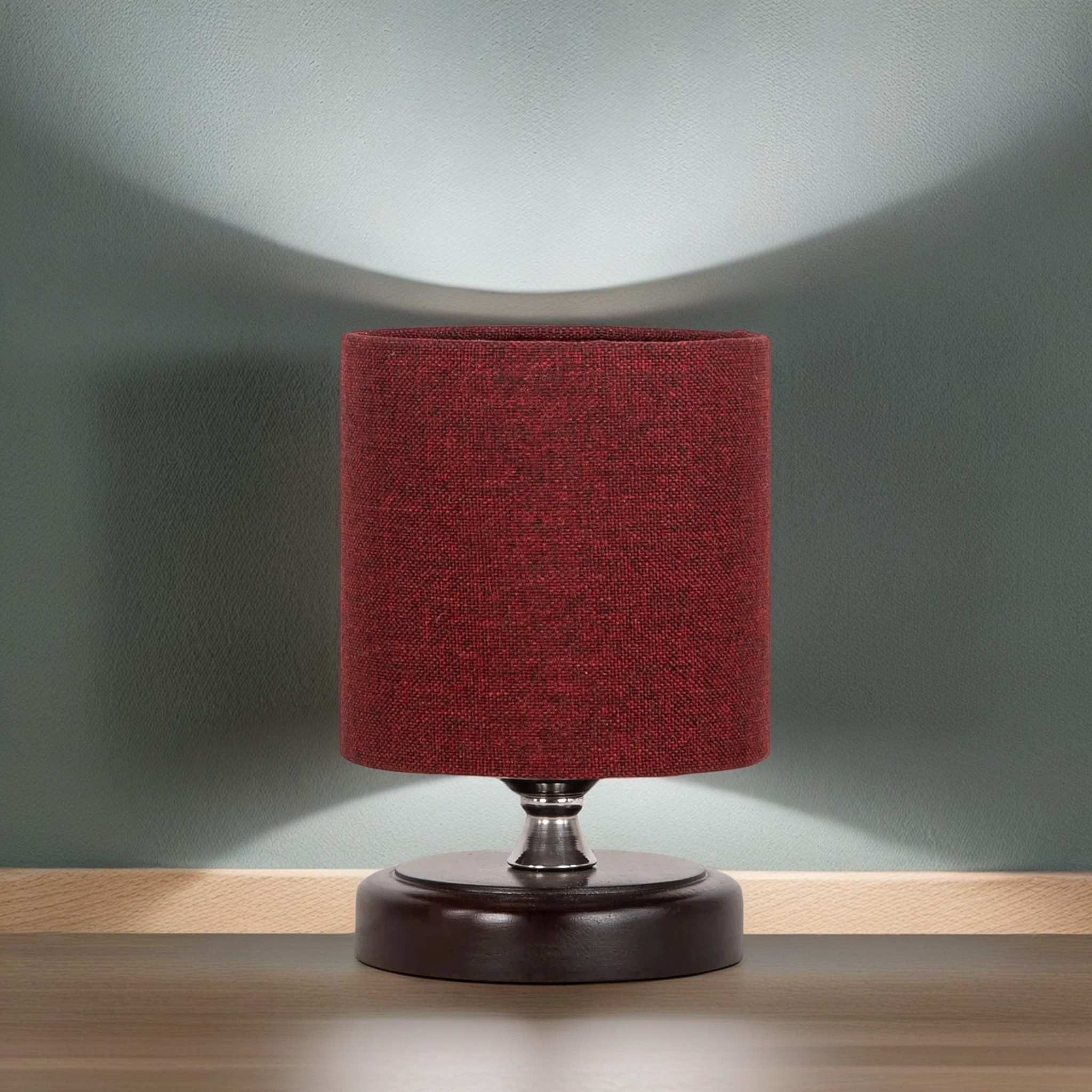 أباجورة خشب زان، 15*20 سم