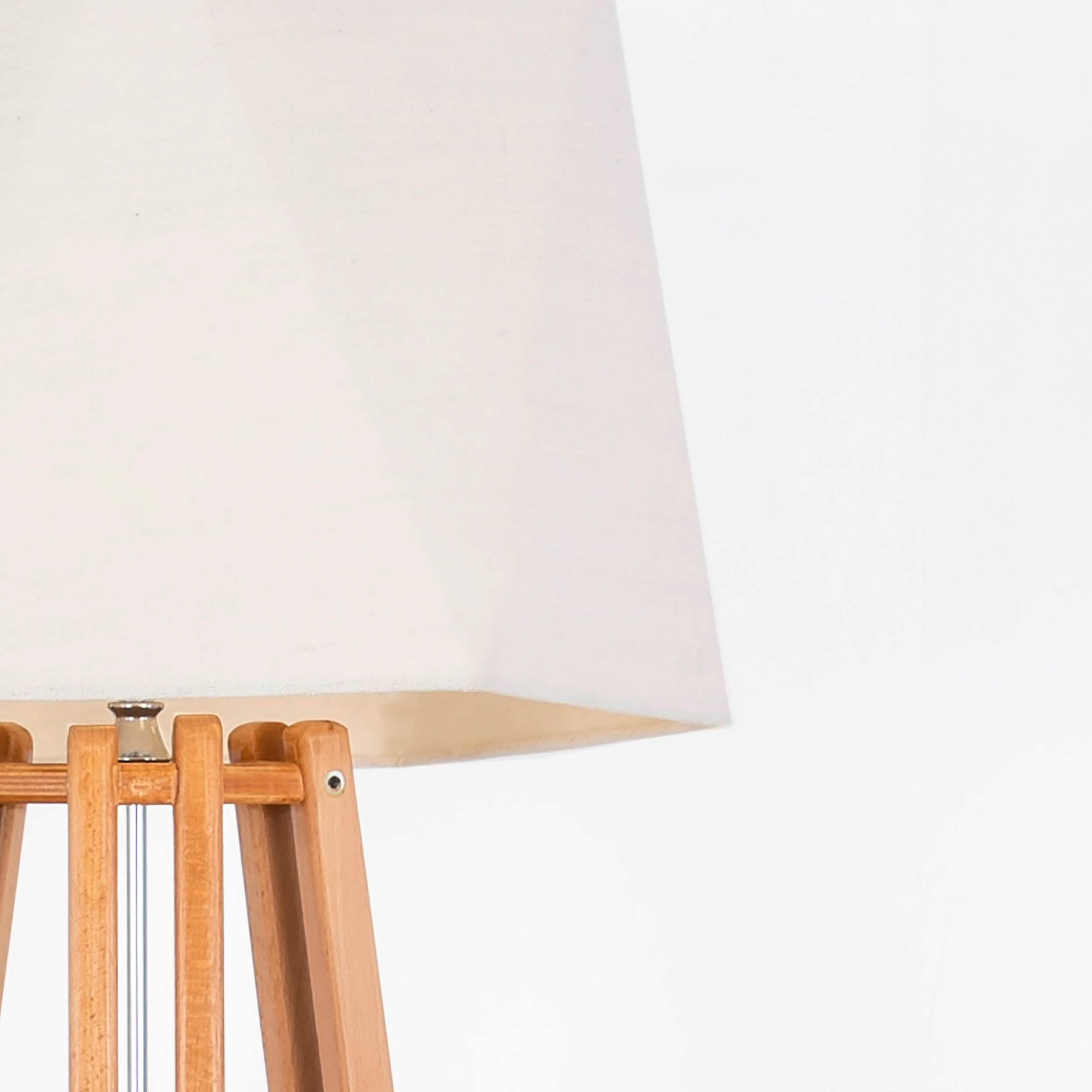 أباجورة أرضية خشب زان، 45*160 سم