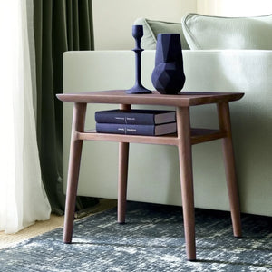 ترابيزة جانبية خشب كونتر وموسكي، 50*30*60 سم