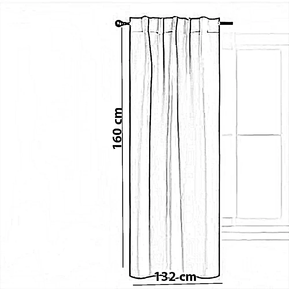 ستارة بوليستر، 132*160 سم