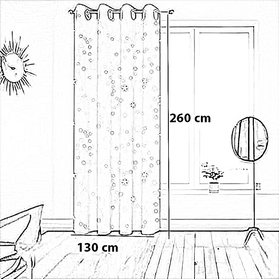 ستارة بوليستر، 130*260 سم