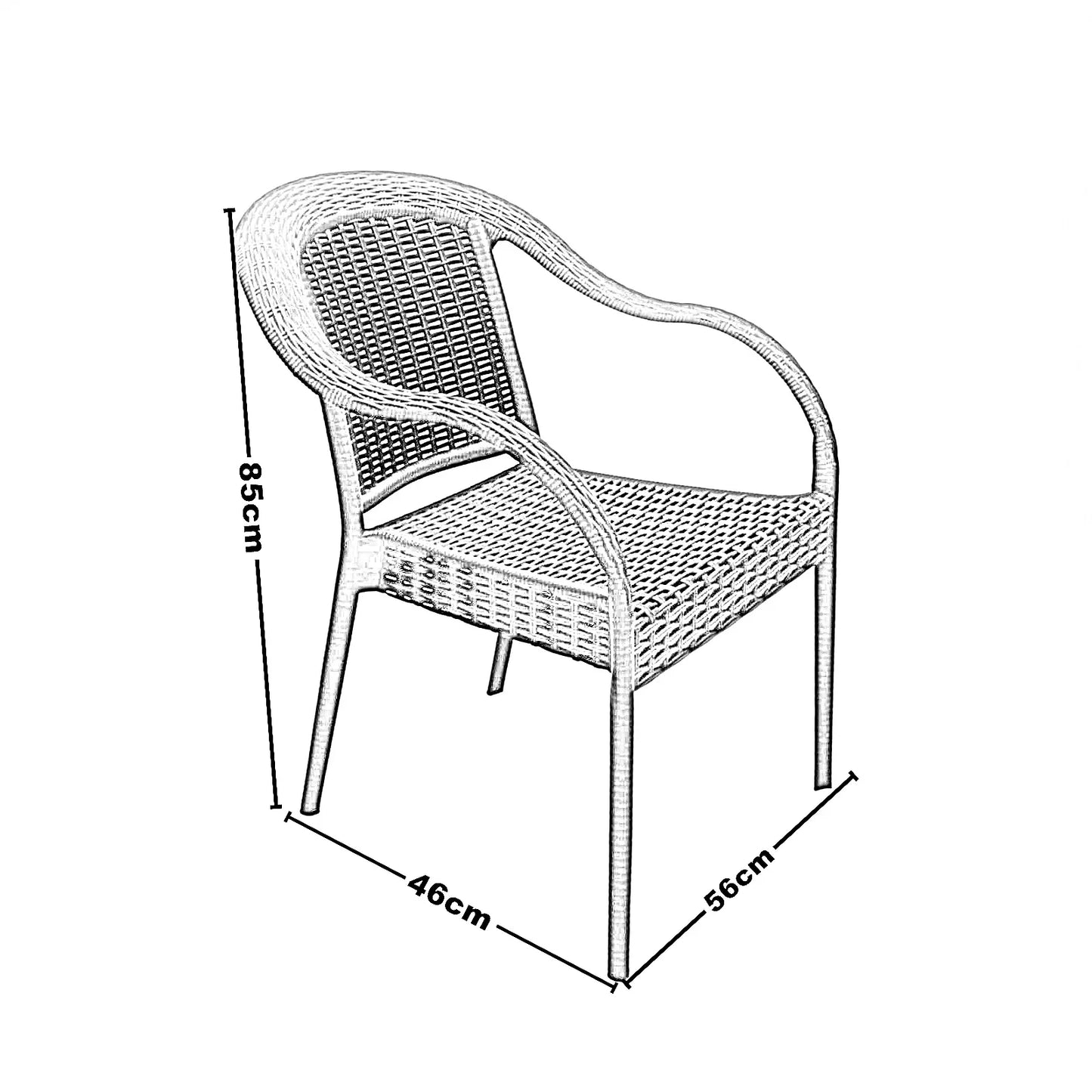 طقم للحدائق بلاستيك، 5 قطع