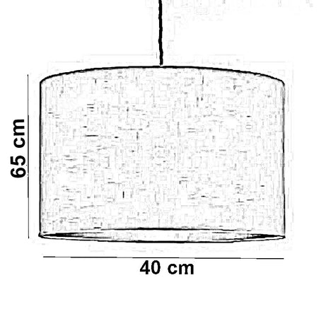 نجفة ستيل، 40*40*65 سم