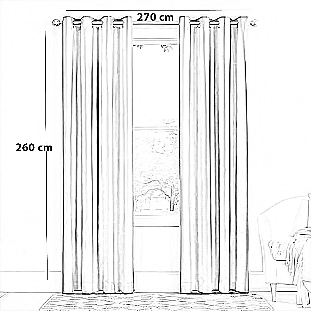 ستارة بوليستر، 270*260 سم