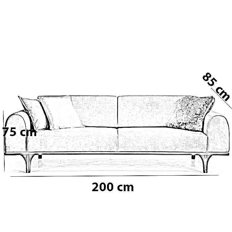 أنتريه خشب زان، 3 قطع