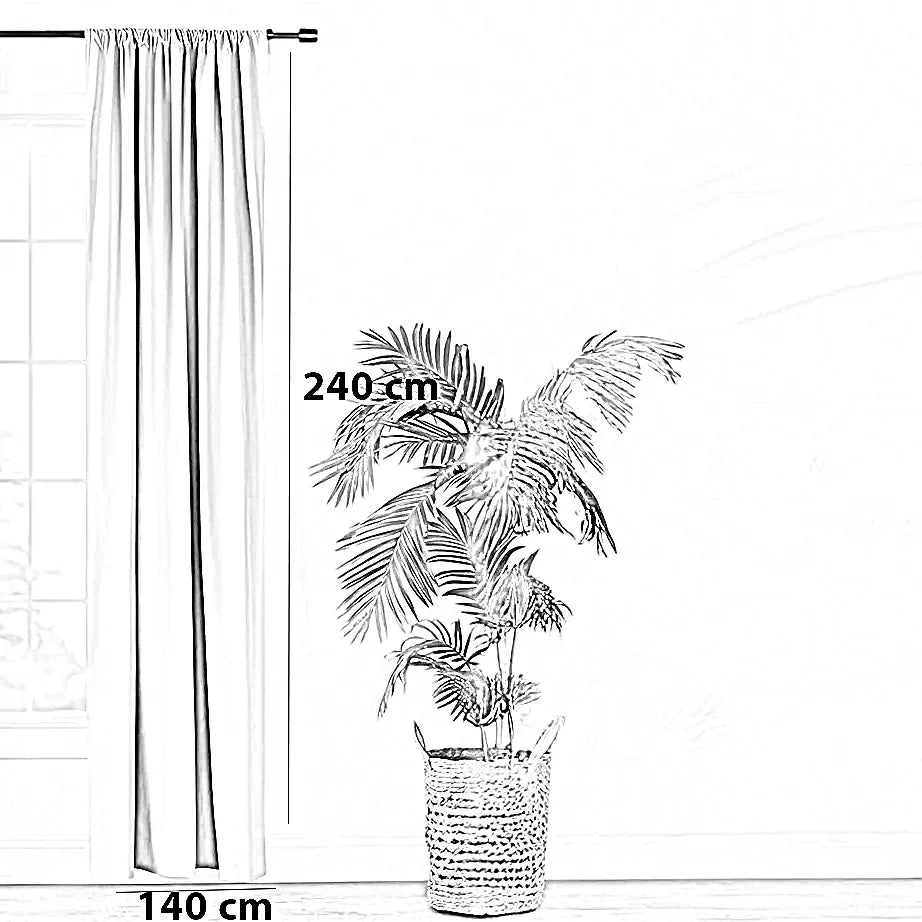 ستارة بوليستر، 140*240 سم