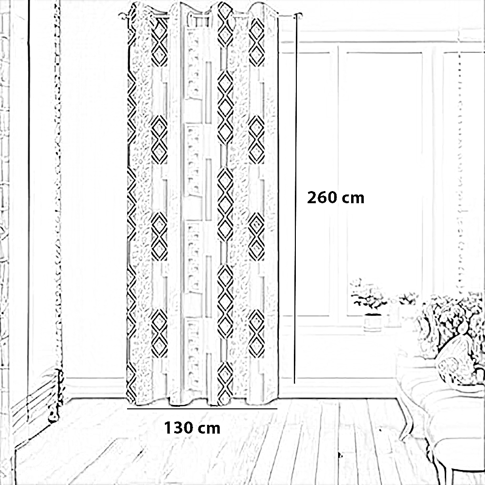 ستارة بوليستر، 130*260 سم