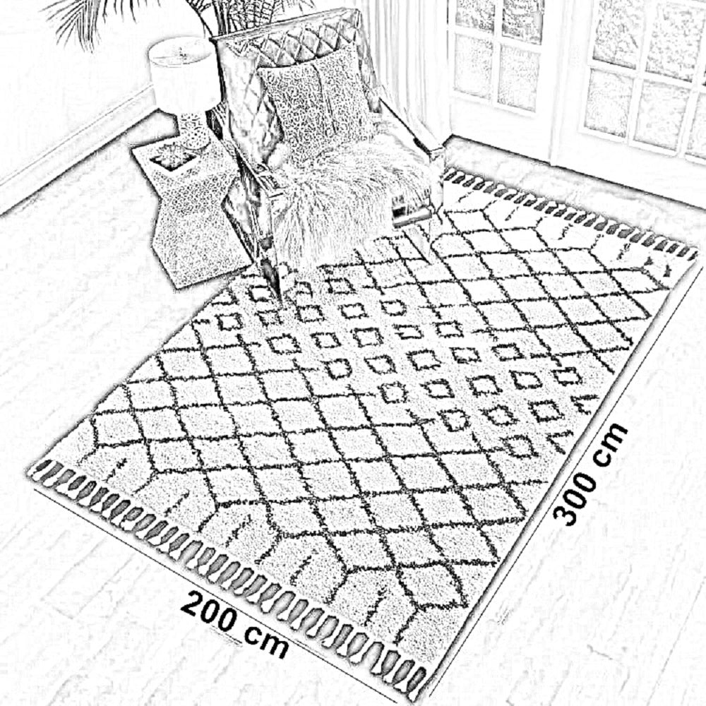 سجادة صوف، 200*300 سم