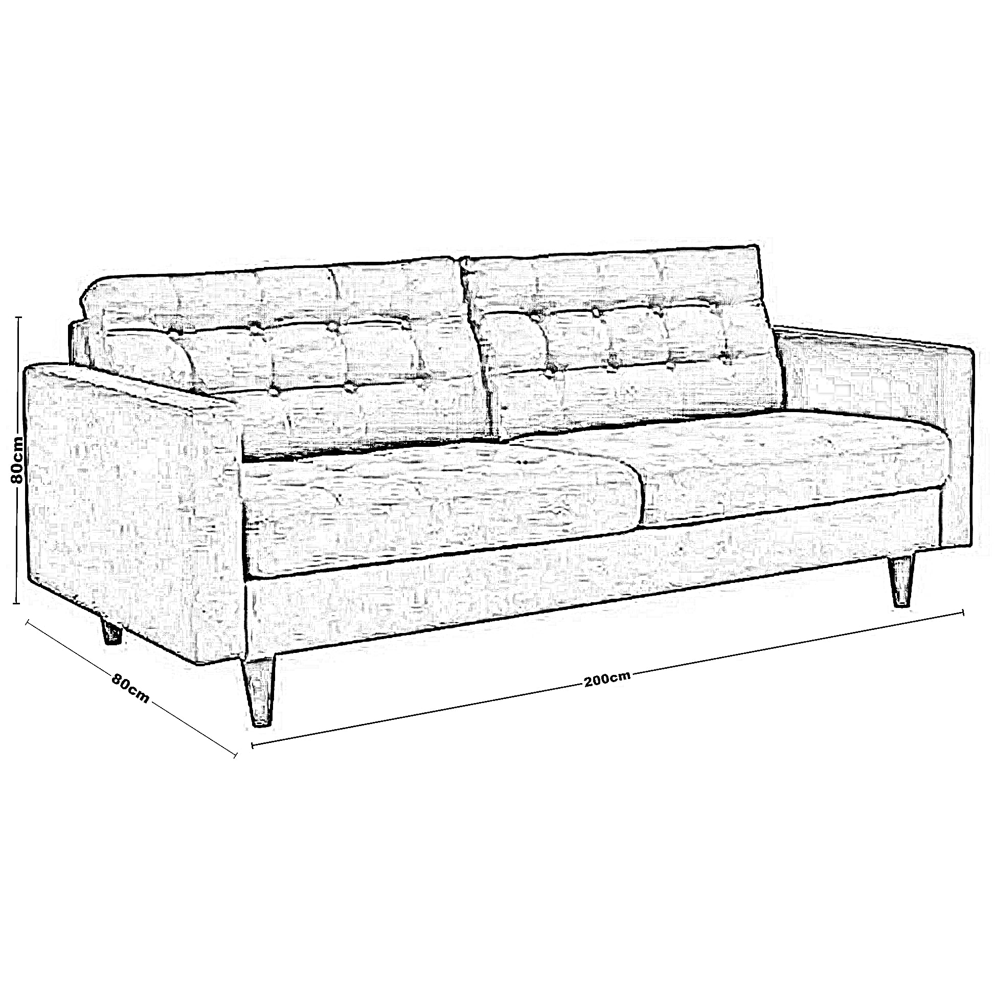 طقم كتب خشب زان أحمر، قطعتين