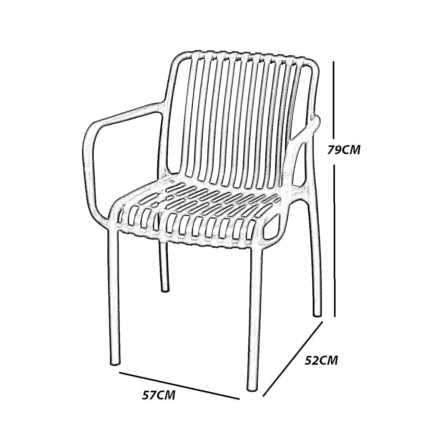 طقم للحدائق بلاستيك، 5 قطع