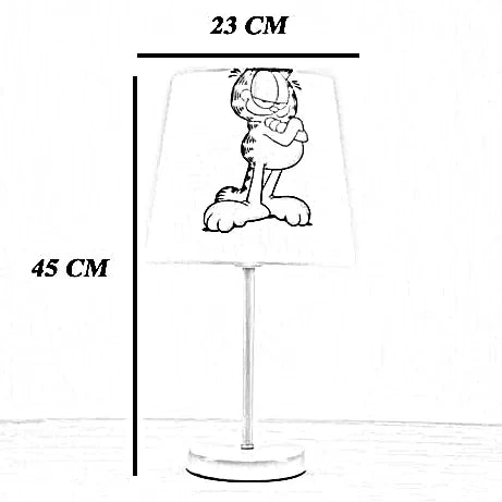 أباجورة أطفال معدن، 23*45 سم