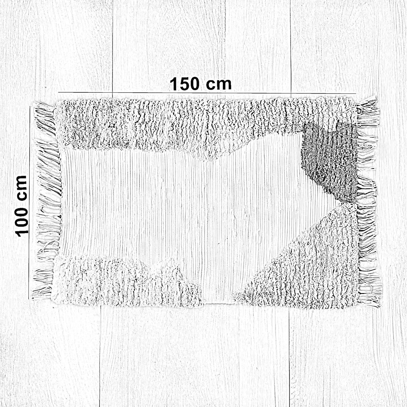 سجادة صوف، 100*150 سم