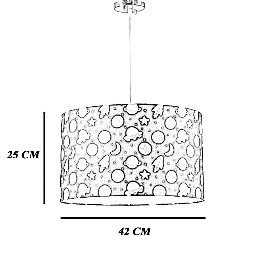 نجفة قماش، 42*25 سم