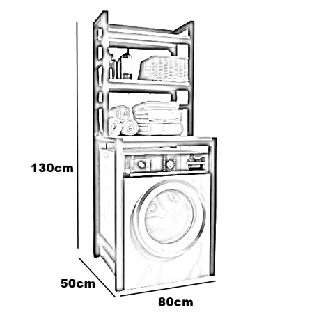وحدة تخزين، معدن وخشب ام دي اف ، 80*50*180 سم