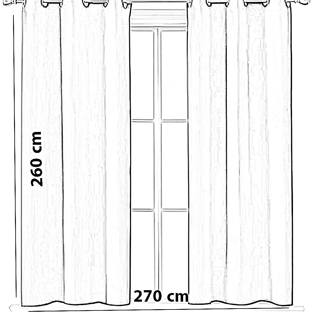 ستارة بوليستر، 270*260 سم