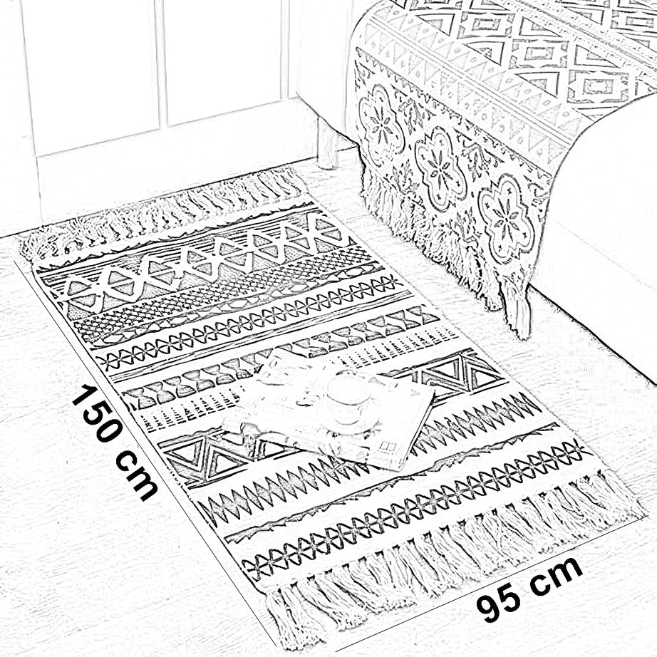 سجادة صوف، 95*150 سم