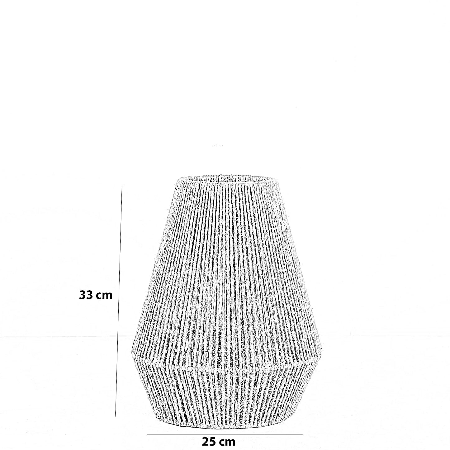 أباجورة قماش، 25*33 سم